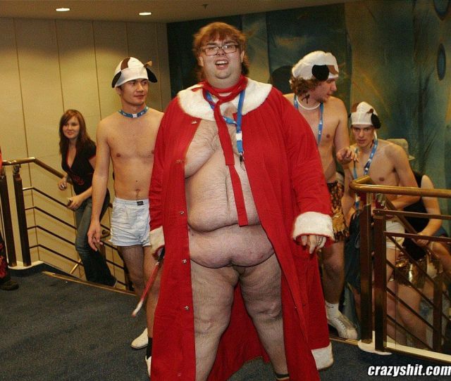 Fat Guy Red Cape