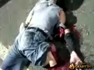 CrazyShit.com | Dismembered On His Motorcycle - Crazy Shit