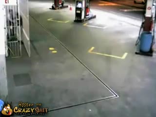 CrazyShit.com | Gas Station Robbery Fail - Crazy Shit
