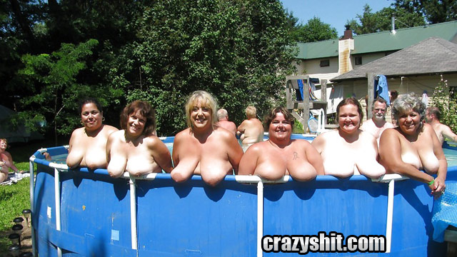 Fat Wife Swimming Nude - CrazyShit.com | The Fat Tits Pool Party - Crazy Shit