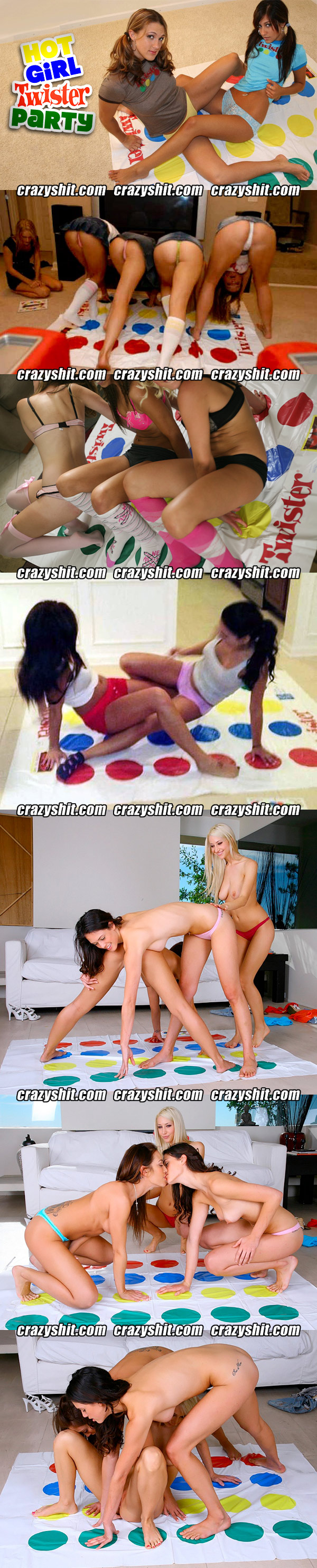 Hot Slutty Game Of Twister