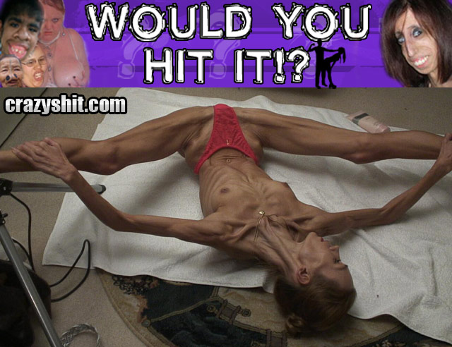 Would You Hit It? Skinny Split Slut