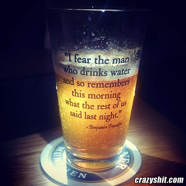 Words Of Wisdom For Drunks
