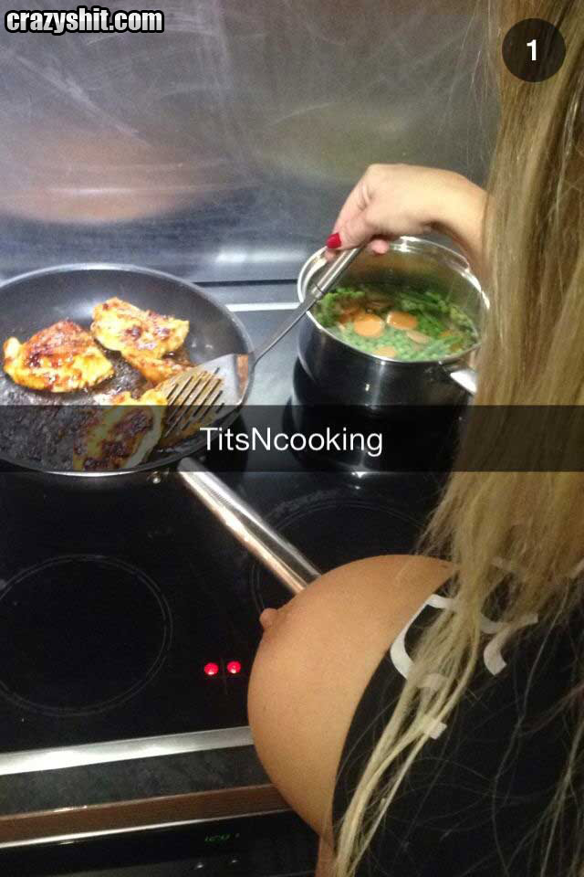Tits And Cooking