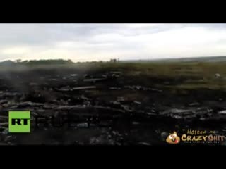 CrazyShit.com | Gory Aftermath Of Malaysian Airliner - Crazy Shit