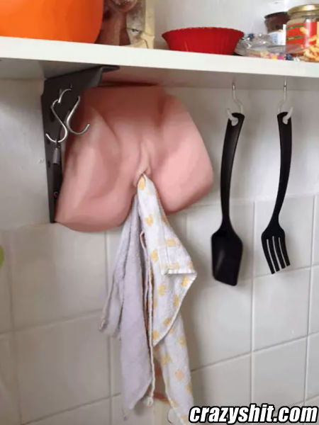 Nice towel rack
