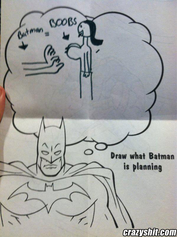 So batman is just a normal dude?