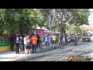 CrazyShit.com | Crushed By A Pole - Crazy Shit