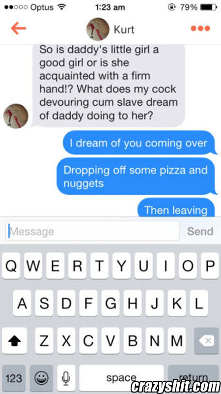A Tinder reply that is anything but tender