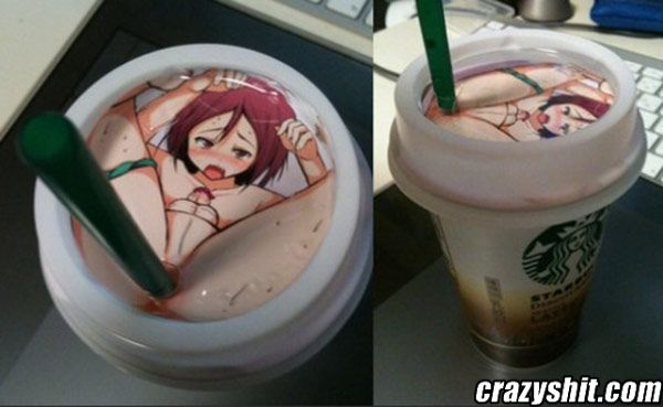 Anime Porn With my coffee
