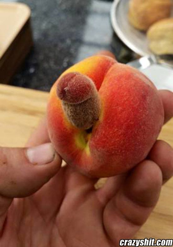Is It Gay If I eat this peach?