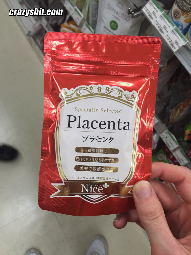 Placenta Flavored Tea