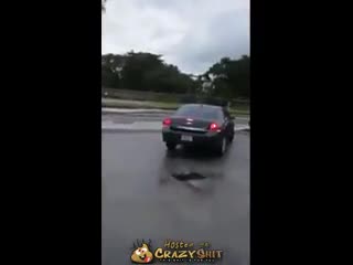 CrazyShit.com | He Rams Another Girl She Rams His Car - Crazy Shit