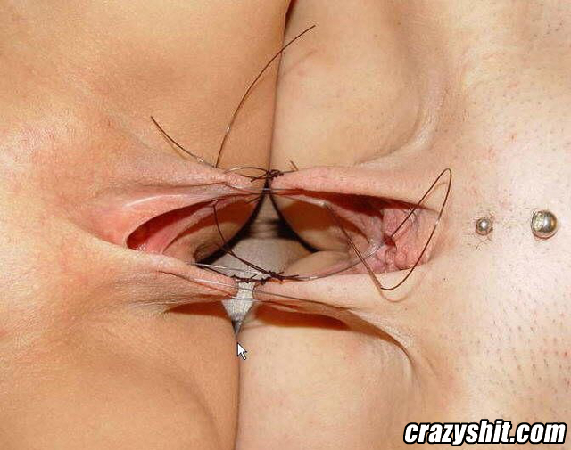 640px x 505px - CrazyShit.com | Lesbian Pussy Lips Tie The Knot - Crazy Shit