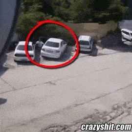 Lucky Guy Barely Escapes Being Crushed
