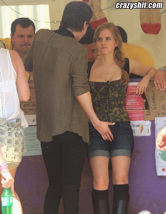 Emma Watson Is Not Amused