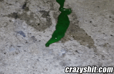 Slimy Green Creature From Hell
