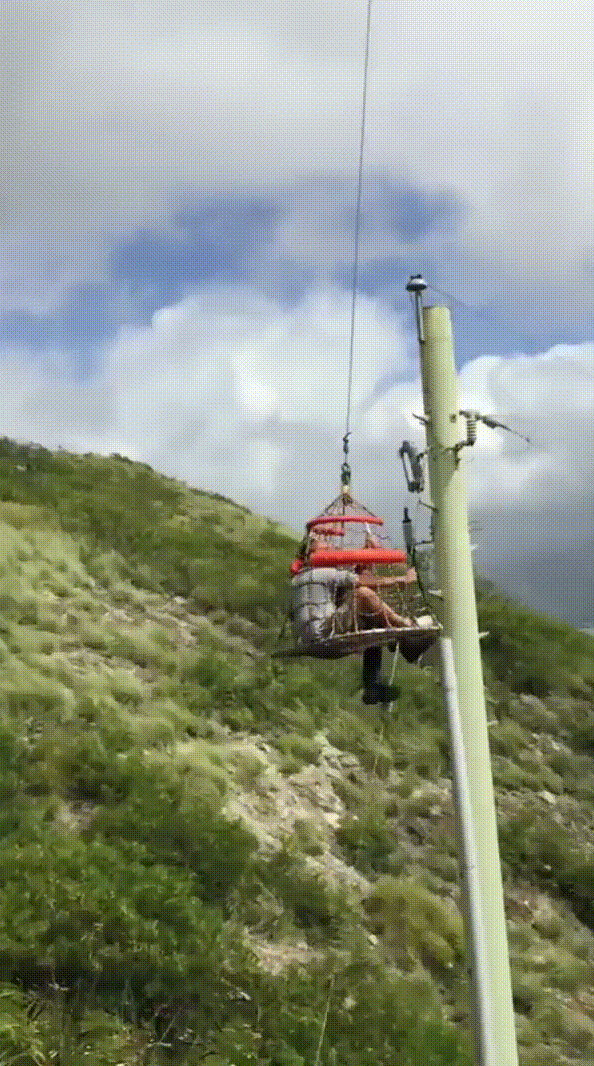 Surprise Electrocution Drops Firefighter 30 Feet