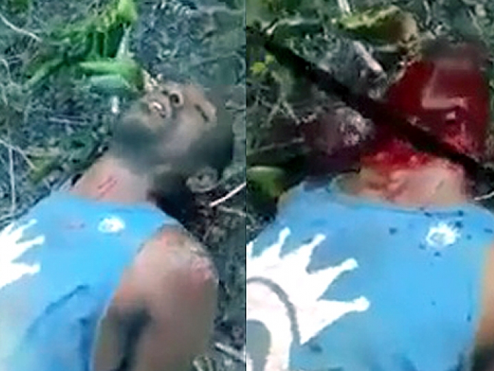 CrazyShit.com | FUCKING BRUTAL: MACHETE TO THE NECK - Crazy Shit