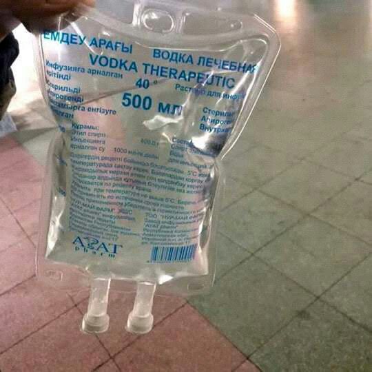 INTRAVENOUS THERAPY: RUSSIAN STYLE