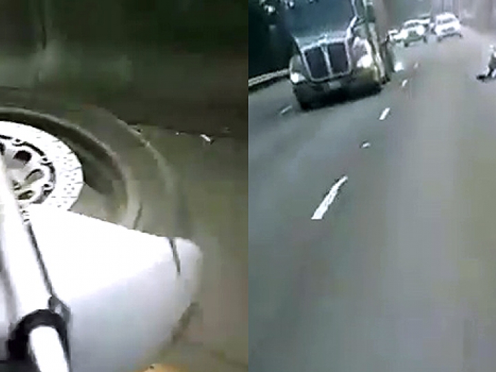 CrazyShit.com | ONCE-IN-A-LIFETIME MOTORCYCLE ACCIDENT - Crazy Shit