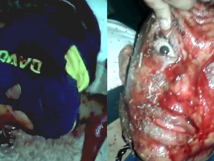 CrazyShit.com | NO RESPECT: CARTEL MEMBERS PLAY SEVERED HEAD - Crazy Shit