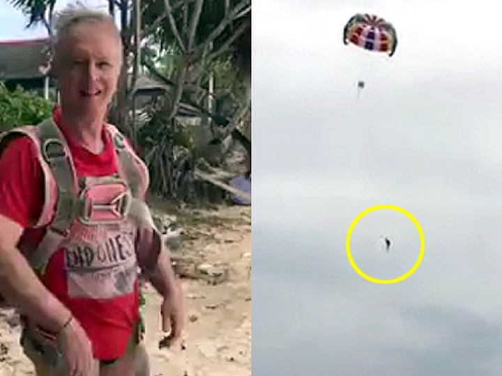 CrazyShit.com | SAD: TOURIST DEAD THANKS TO FAULTY PARASAIL HARNESS - Crazy Shit