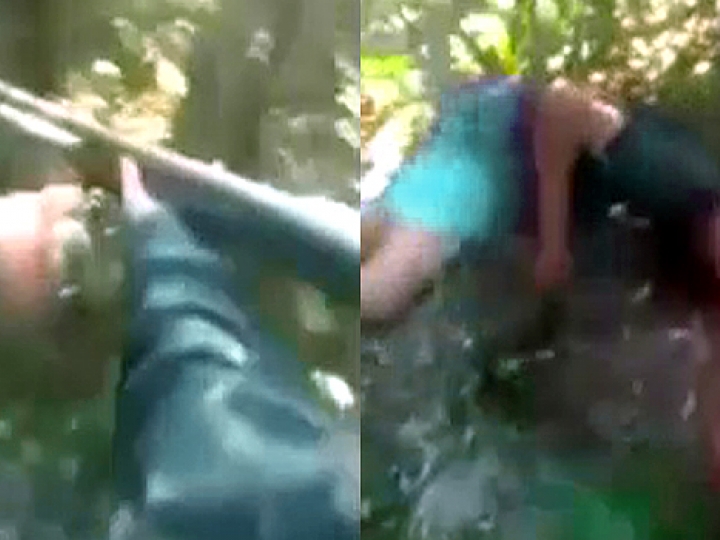 CrazyShit.com | BRAZILIAN GANG SENDS MESSAGE... WITH A SHOTGUN (BRUTAL) - Crazy Shit