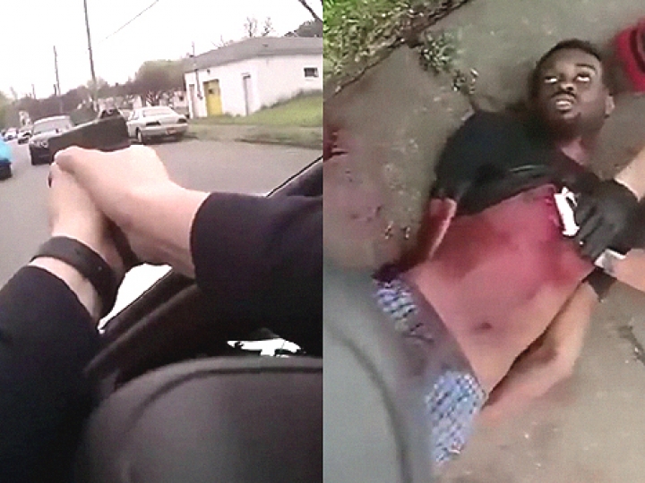 CrazyShit.com | RAW VIDEO OF LOUISVILLE COPS SHOOTING SUSPECT 20 TIMES - Crazy Shit