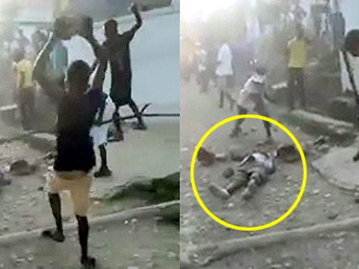 CrazyShit.com | DAMN! LYNCH MOB SHOWS ZERO MERCY FOR A RAPIST - Crazy Shit