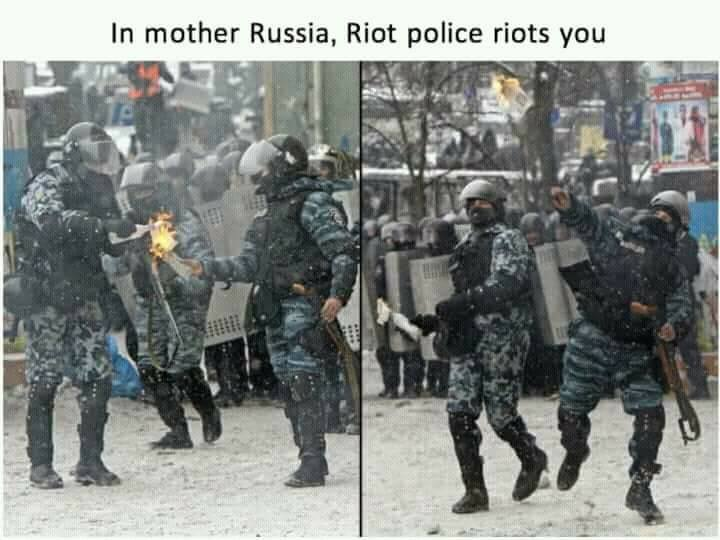 Mother Russia NO FUCKS GIVEN!