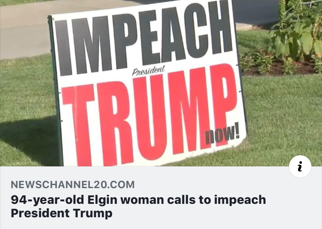 I’m a peach. Or is it impeach?