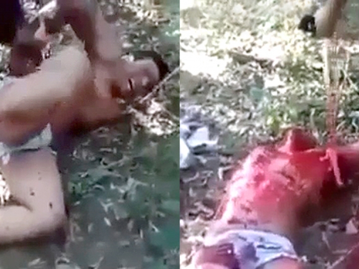 CrazyShit.com | FUCKING HELL! CARTEL KEEPS GUY ALIVE WHILE DISMEMBERING HIM - Crazy Shit 