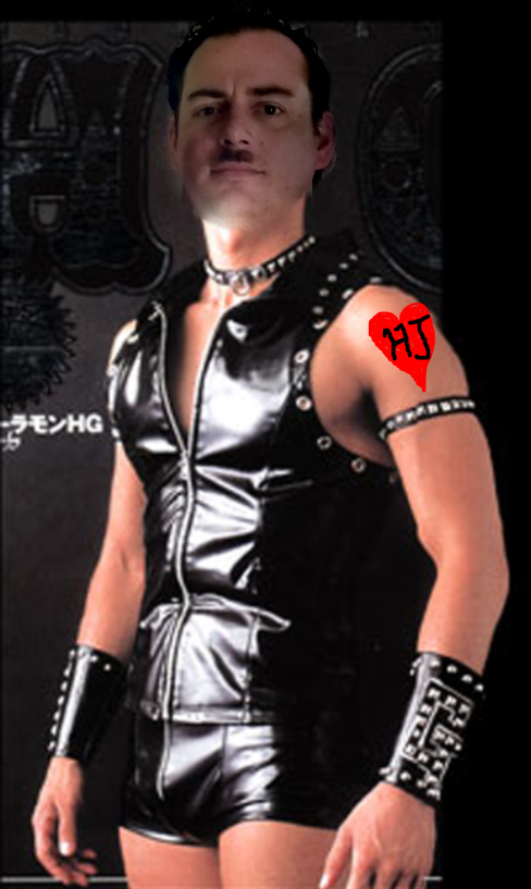 Out of the closet and into the leather.,.,.,