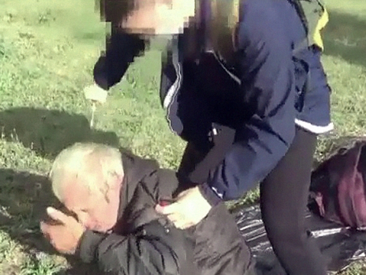 CrazyShit.com | RUSSIAN NAZIS STAB RANDOM HOMELESS MEN - Crazy Shit