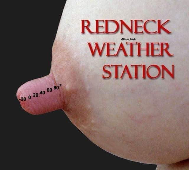 Redneck weather station