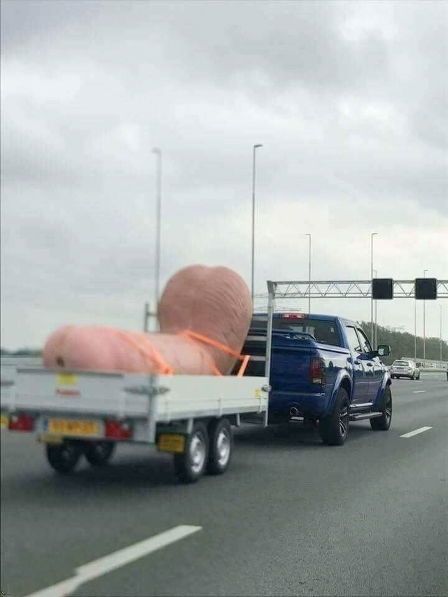Ouch... Your Amazon order is being delivered.
