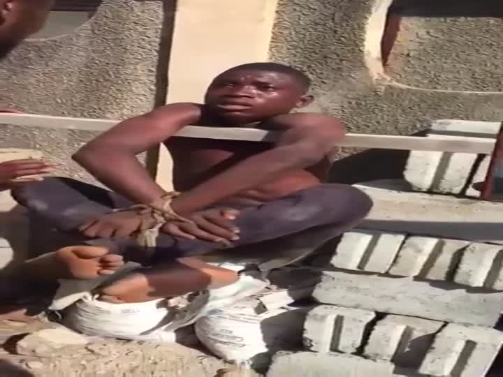 CrazyShit.com | African male tortured for stealing - Crazy Shit 