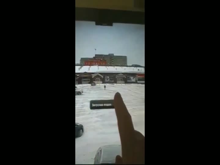 CrazyShit.com | Woman Crushed by Snowplow