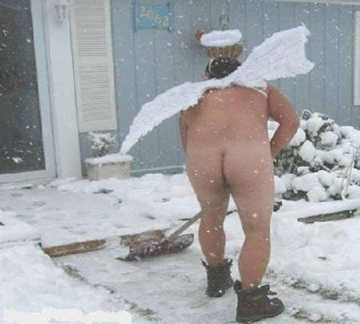 The last snow fairy of winter.