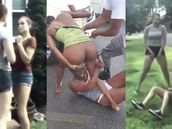 Black Girl Street Fight - CrazyShit.com | FIGHTING FRIDAYS #150 - Crazy Shit