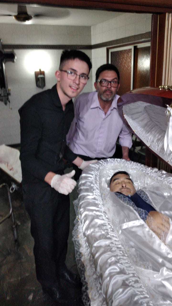 Selfie With Dead Maradona