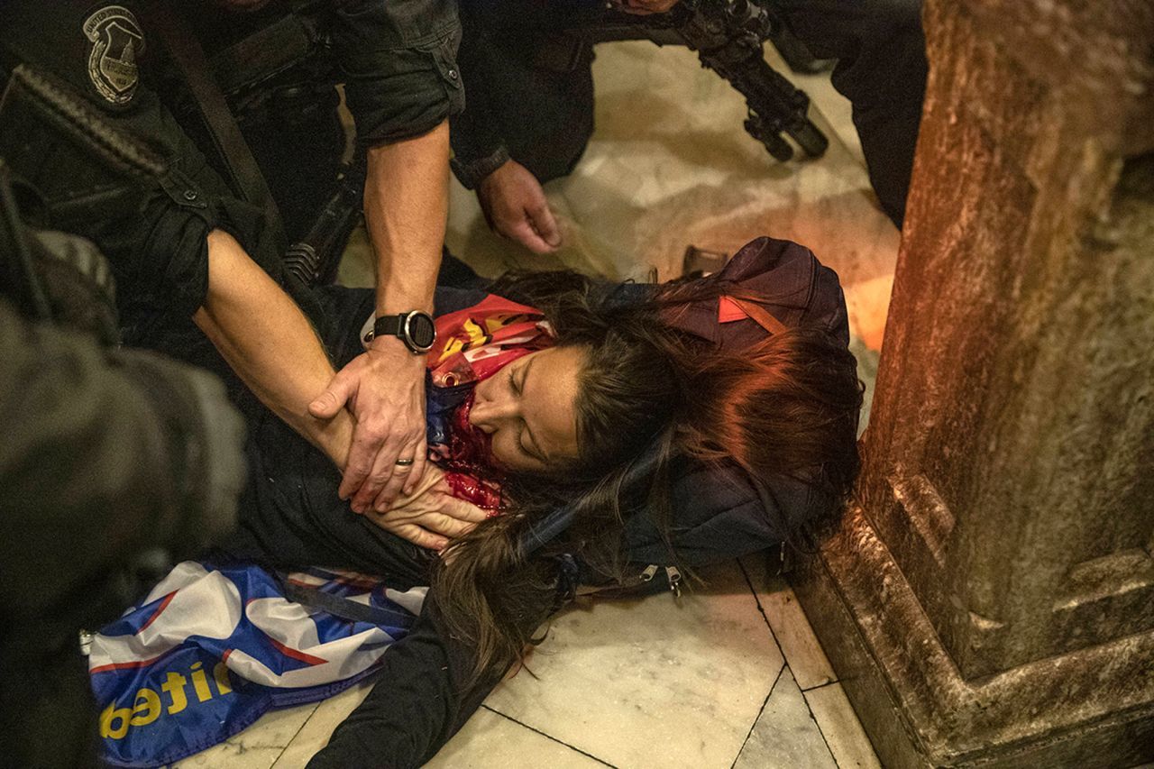 that woman that was shot today