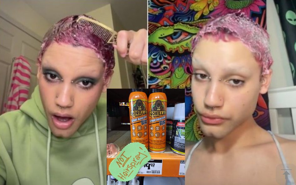 Another Gorilla Glue Retard!!