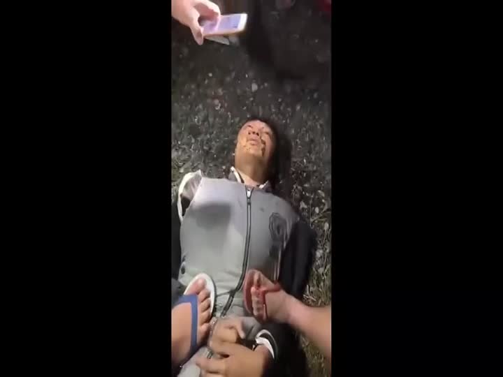 CrazyShit.com | Man forced to eat dog shit after snitching on gang mates in Taiwan - Crazy Shit