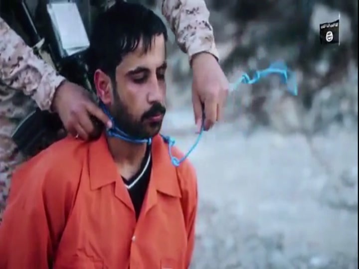 CrazyShit.com | ISIS NECKLACE CORD EXPLOSIVE EXECUTION - Crazy Shit