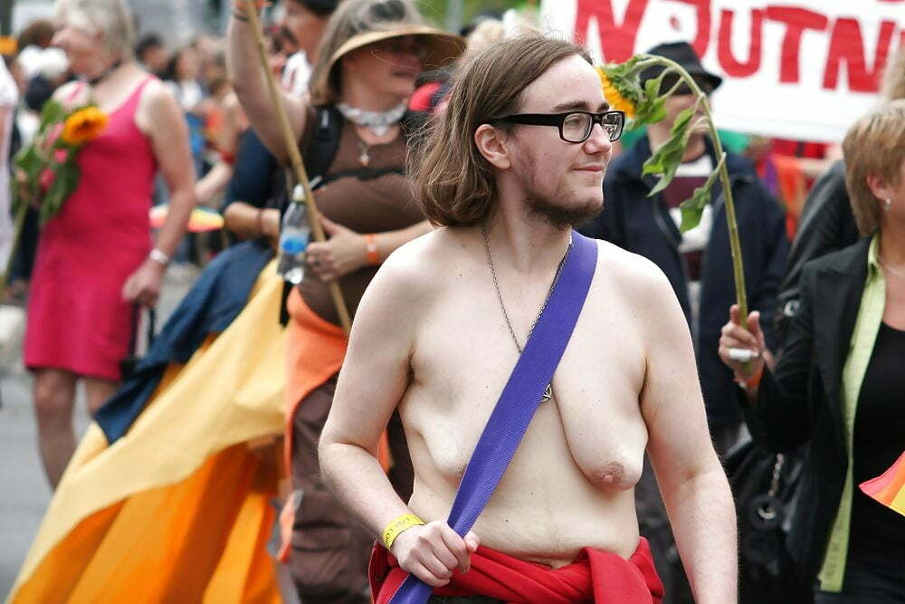 meanwhile at the protest