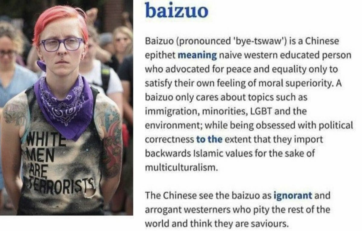 What Chinese think of leftwing  liberals