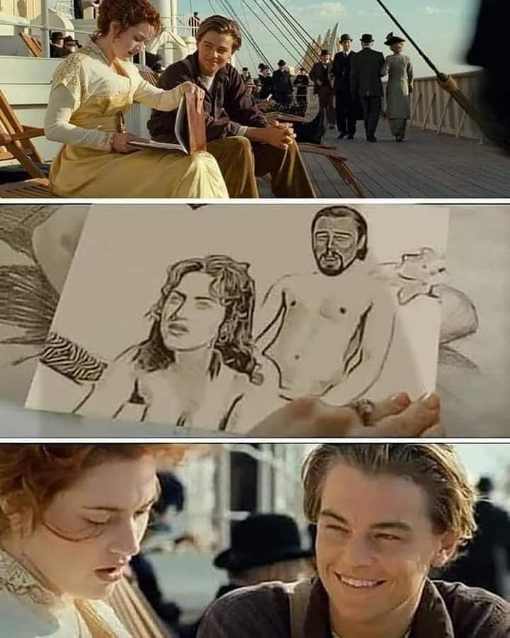 TITANIC DRAWING