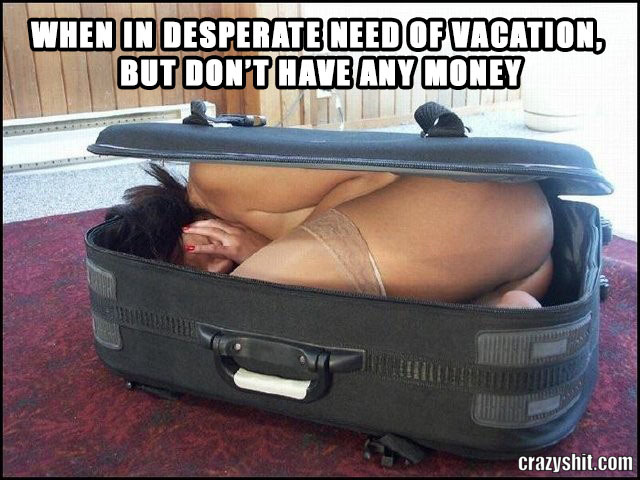 No money for vacation